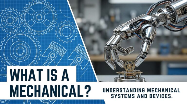 What Is A Mechanical? Understanding Mechanical Systems And Devices ...
